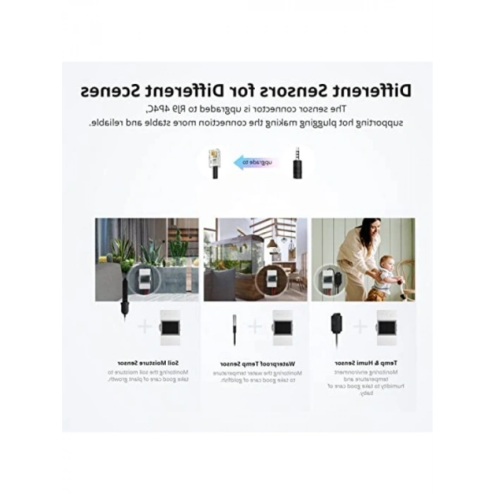 Akıllı Sıcaklık ve Nem İzleme Anahtarı - 20A, Ses Kontrolü