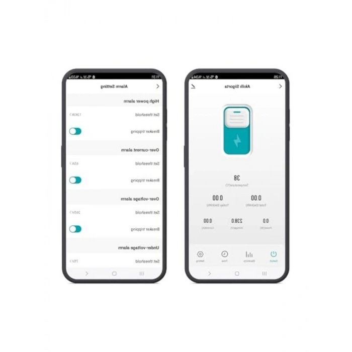 Akıllı Sigorta, 63 Amper, Tuya ve Smart Life Uyumlu, Güvenli Elektrik