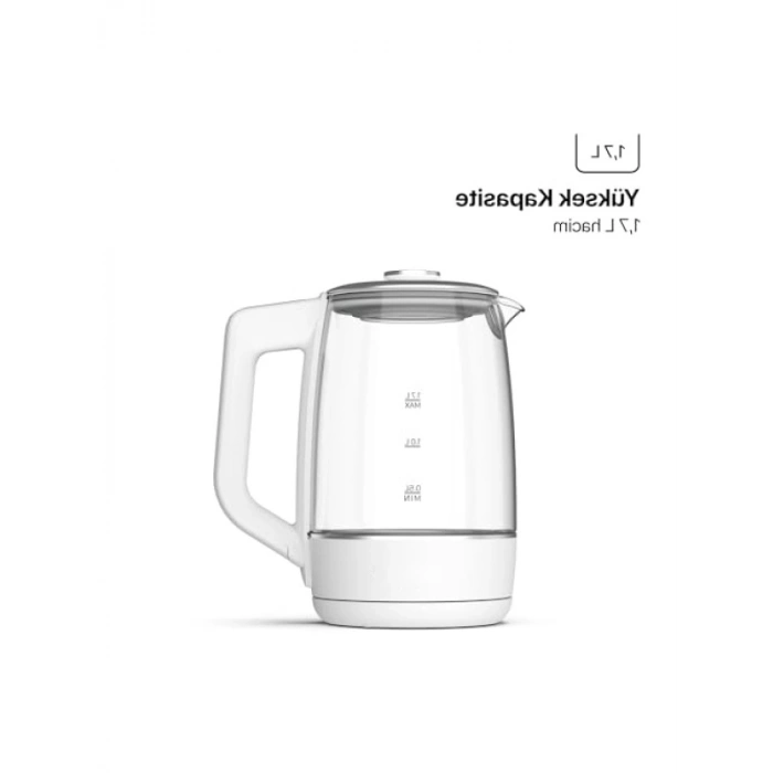 Akıllı Su Isıtıcısı, Paslanmaz Çelik, 1.7 Lt