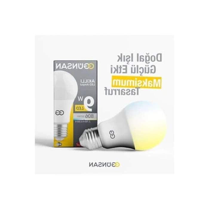 Akıllı Wifi LED Ampul, Sesli Komut ve Uyumlu Akıllı Sistemler ile