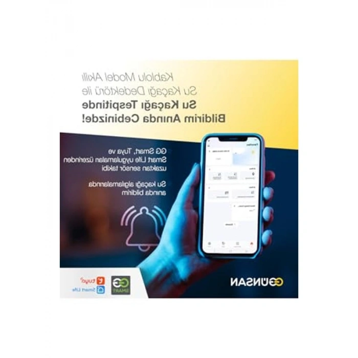 Akıllı Wifi Su Kaçağı Dedektörü, Kablolu ve Uyumlu