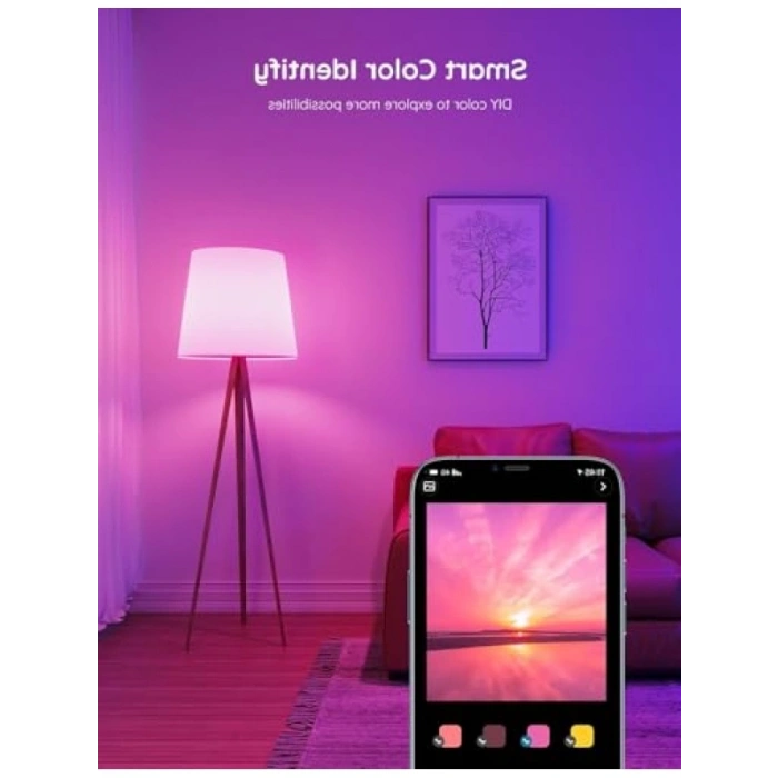 Akıllı Wifi ve BT Ampul - 800 Lumen Aydınlatma