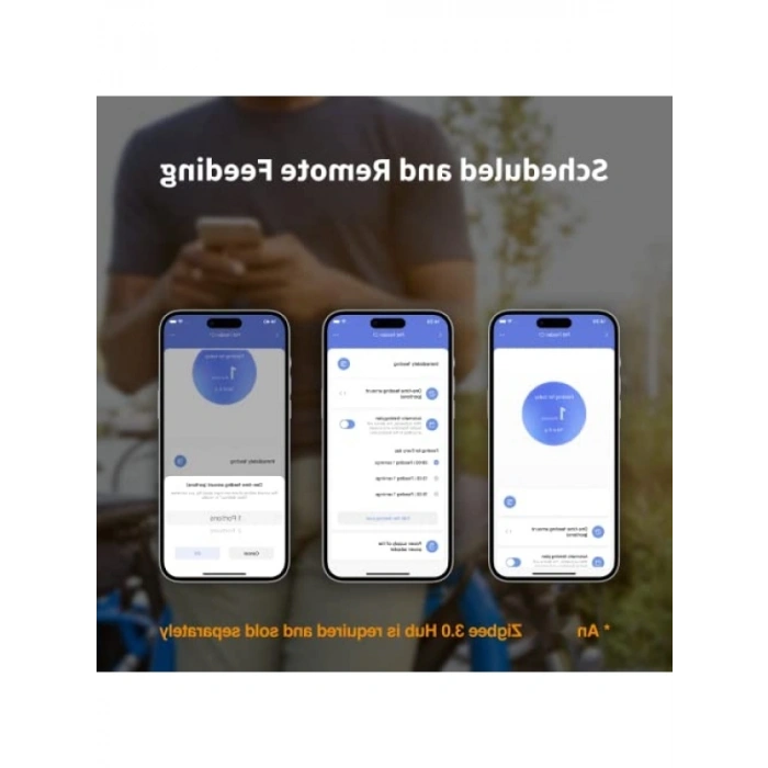 Akıllı Yem Otomatı - Programlanabilir, Zigbee 3.0 HUB Gerektirir