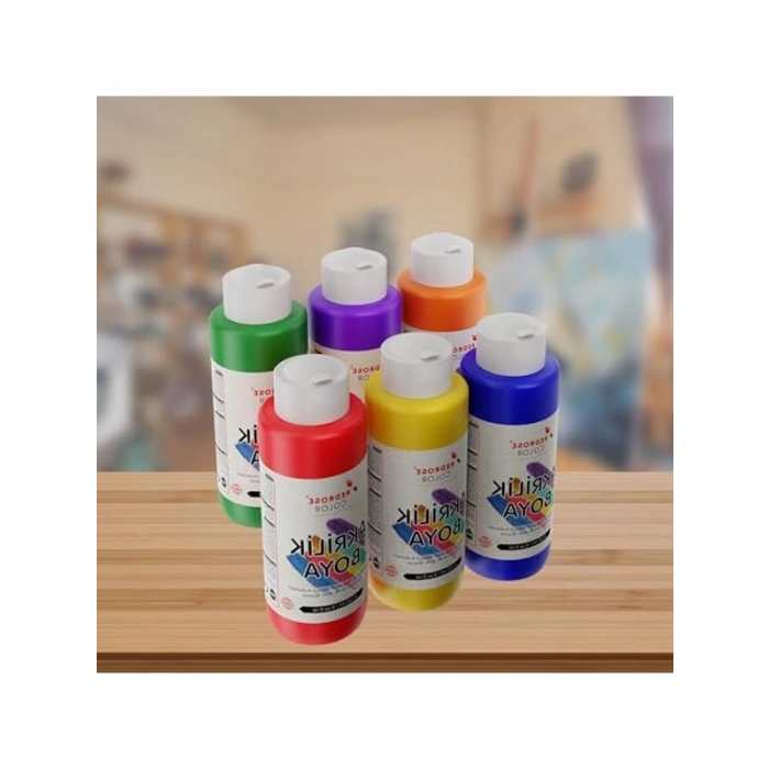 Akrilik Boya 6lı Set, 6x120 ml ile Yaratıcılığı Artır