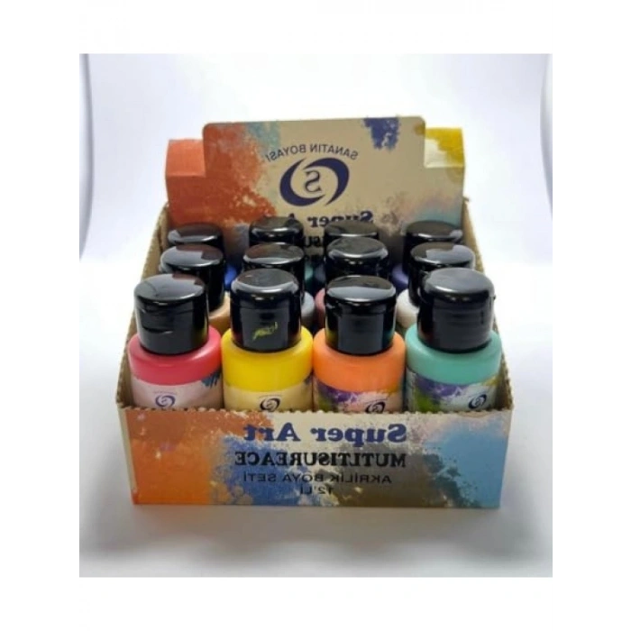 Akrilik Boya Seti, 12li, 12x50 mL