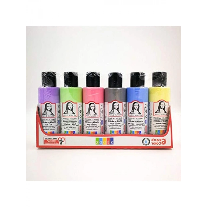 Akrilik Boya Seti, 6lı Paket ile Sanatsal Çalışmalar İçin