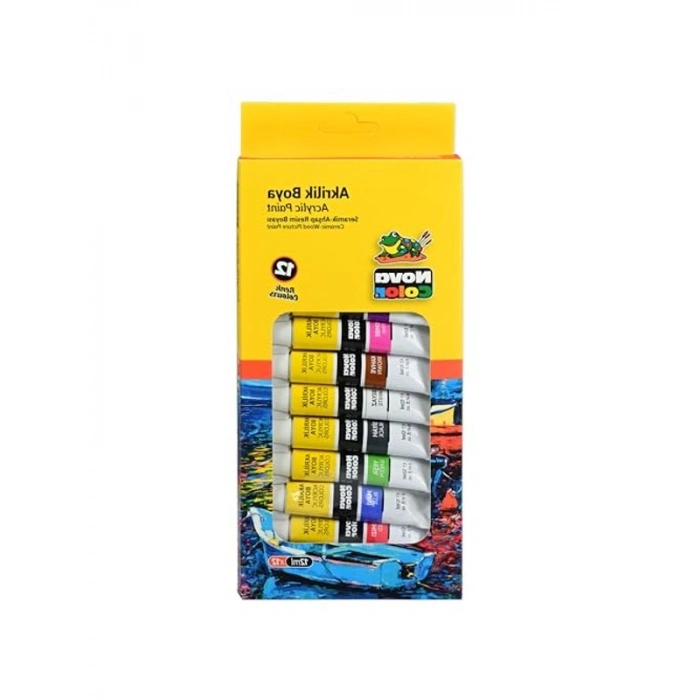 AKRİLİK BOYA TÜP 12Lİ