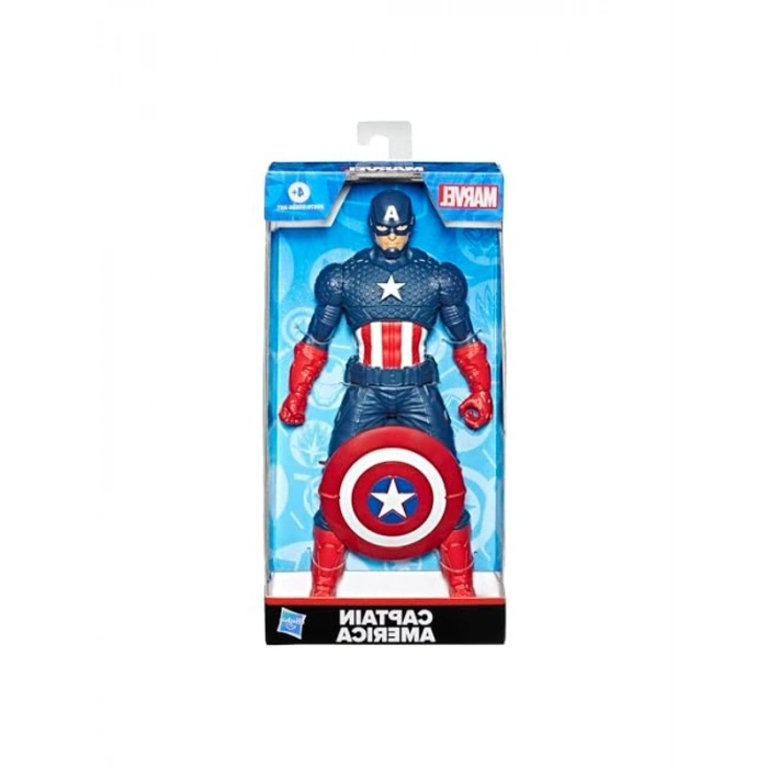 Aksiyon Figürü Klasik CAPTAIN AMERIKA 25 cm Orijinal E5579 MARVEL