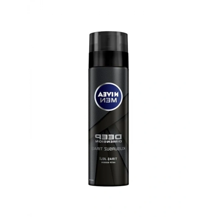 Aktif Karbon İçeren Kaygan Tıraş Jeli, Hassas Ciltler İçin 200 ml