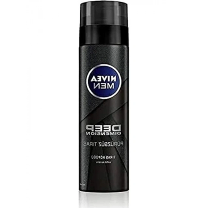 Aktif Karbon İçeren Tıraş Köpüğü, 200 ml, Keskin Tıraş Deneyimi Sağlar