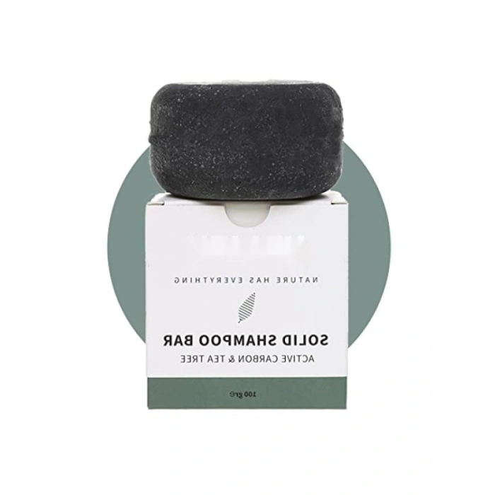 Aktif Karbon ve Çay Ağacı Özlü Katı Şampuan (100 Gr)