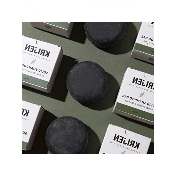 Aktif Karbon ve Çay Ağacı Özlü Katı Şampuan (100 Gr)