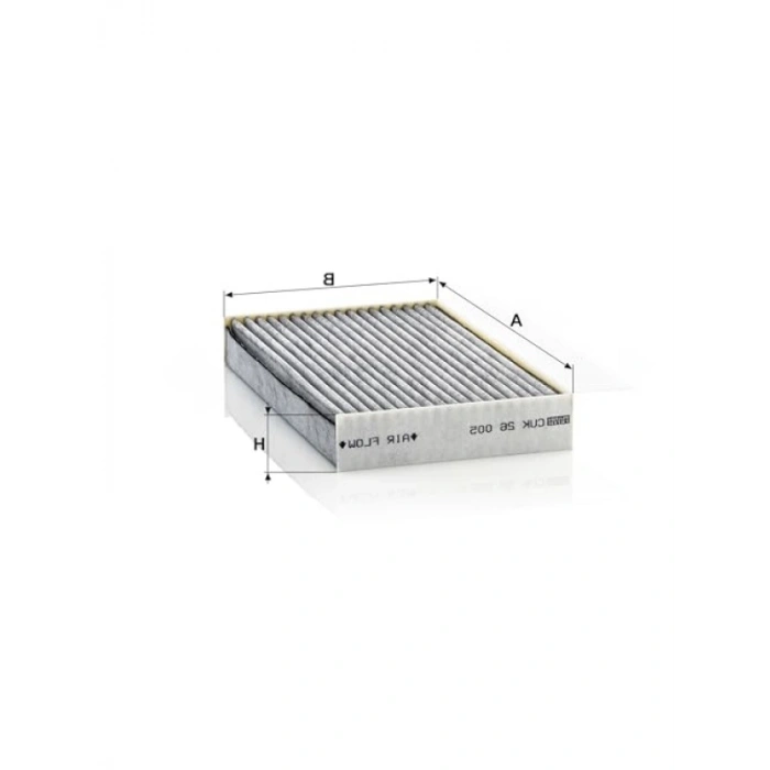 Aktif Karbonlu Kabin Filtresi - CUK 26 005
