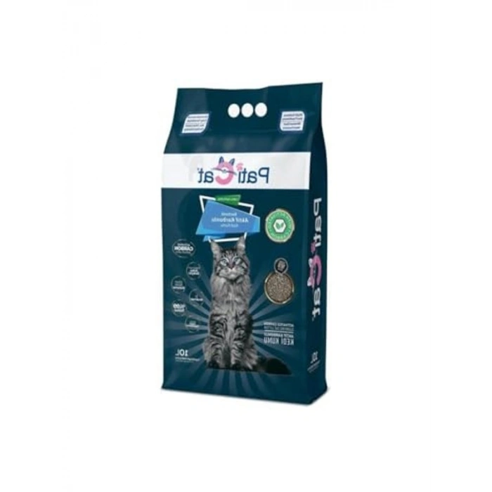 Aktif Karbonlu Topaklanan Kedi Kumu, 10 Lt