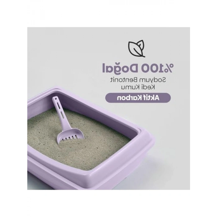 Aktif Karbonlu Topaklanan Kedi Kumu, 20 Kg