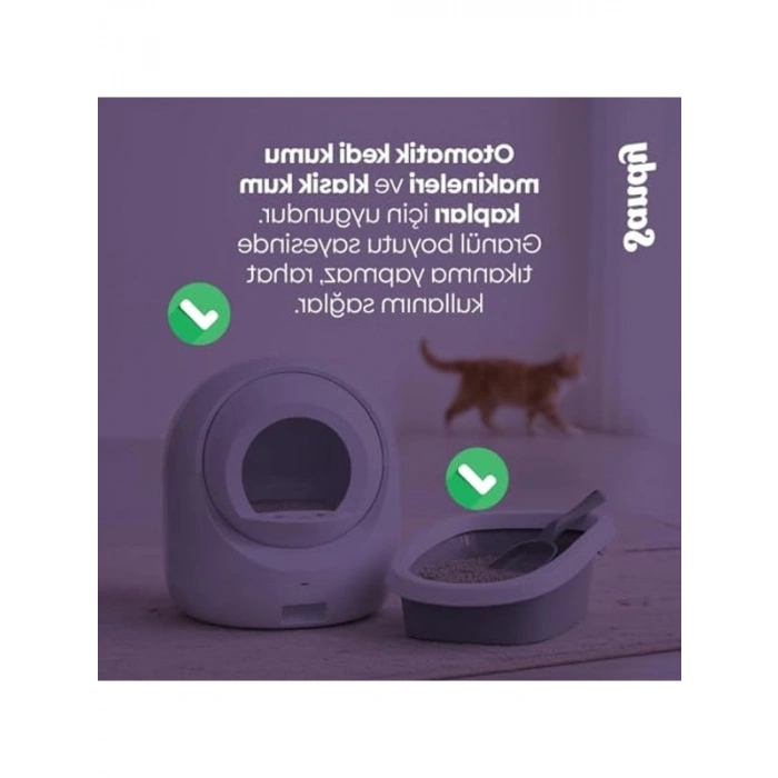 Aktif Karbonlu Topaklanan Kedi Kumu, 20 Kg