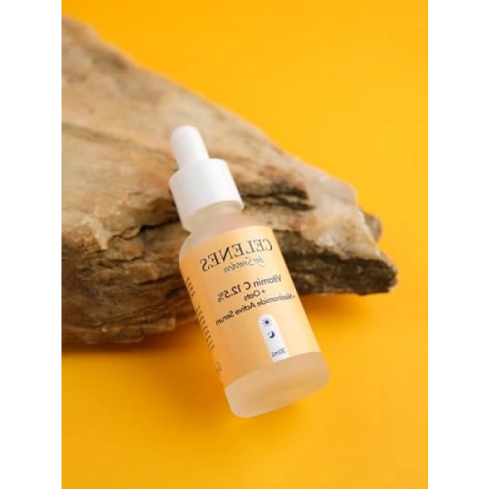 Aktif Yüz Serumu - %12.5 C Vitamini ve Yulaf Sütü