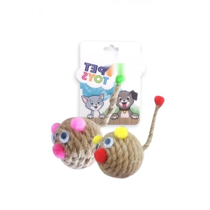 Aktivite Topu - 6 Adet Kedi Oyuncağı