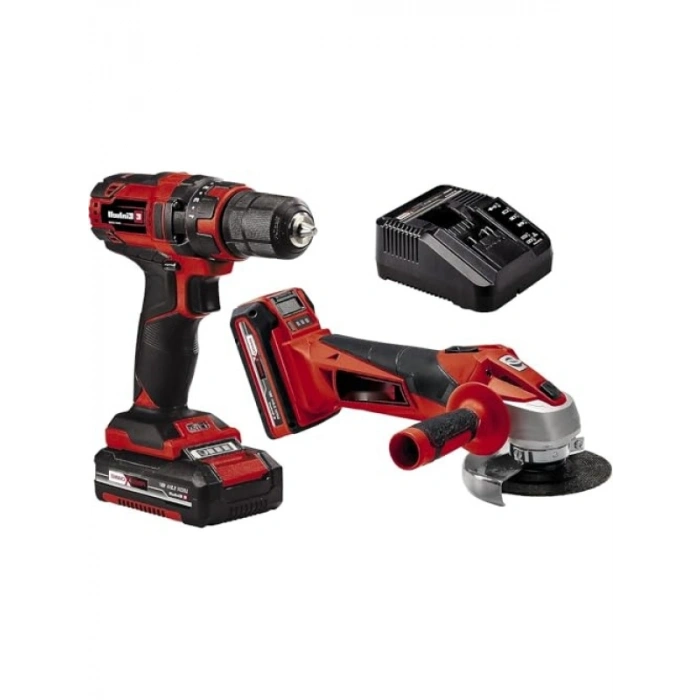 Akülü Alet Seti - Vidalama ve Avuç Taşlama ile