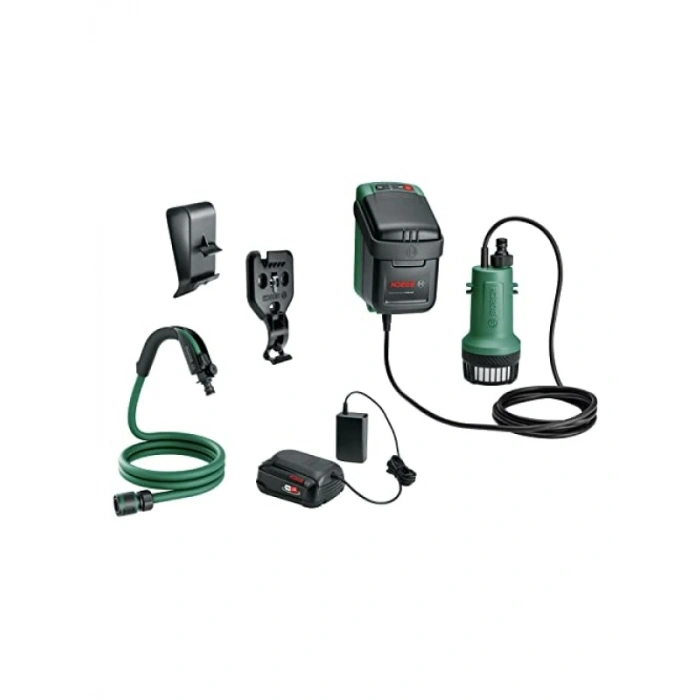 Akülü Bahçe Pompası - 18V, 2000 L/h Su Akışı