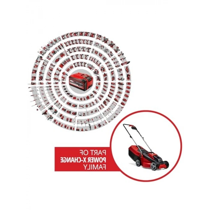 Akülü Çim Biçme Makinesi, 18 V Güç ve Kullanım Kolaylığı ile