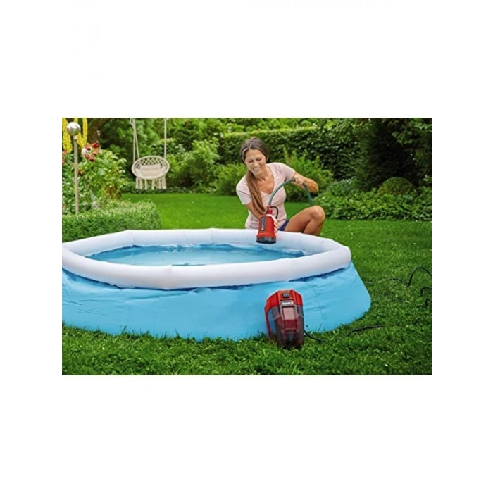 Akülü Dalgıç Pompa, Temiz Su Kullanımı, Düşük Su Çekimi, 18V, 4500 L/h