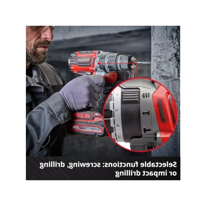 Akülü Darbeli Vidalama, 18V, 70 Nm Tork