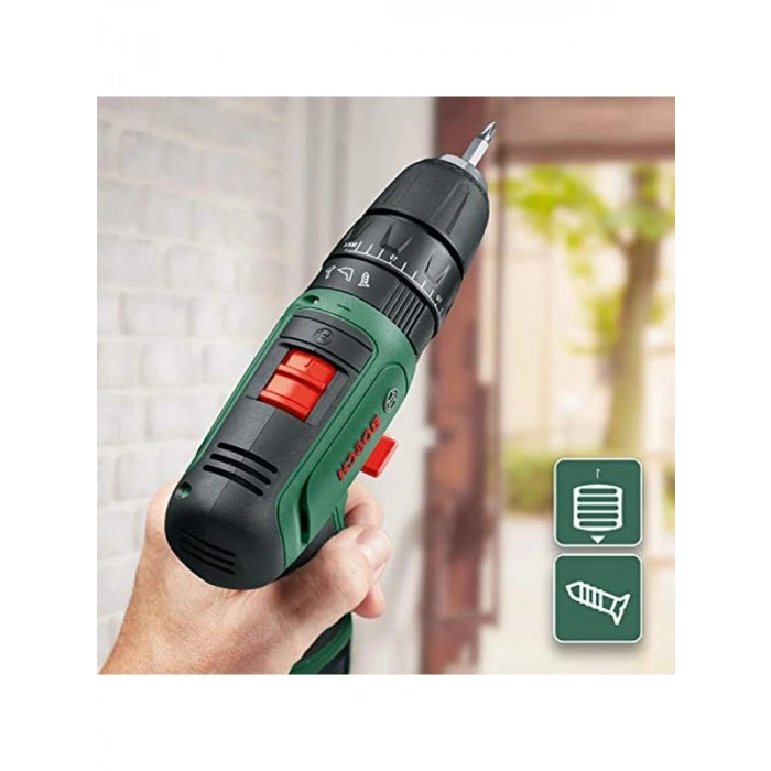 Akülü Darbeli Vidalama Seti, 12 Volt Tek Akü ile Taşınabilir