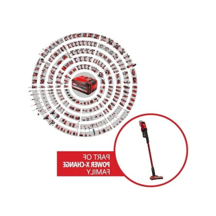 Akülü Dikey Süpürge, Torbasız, Siklon Teknolojisi ile