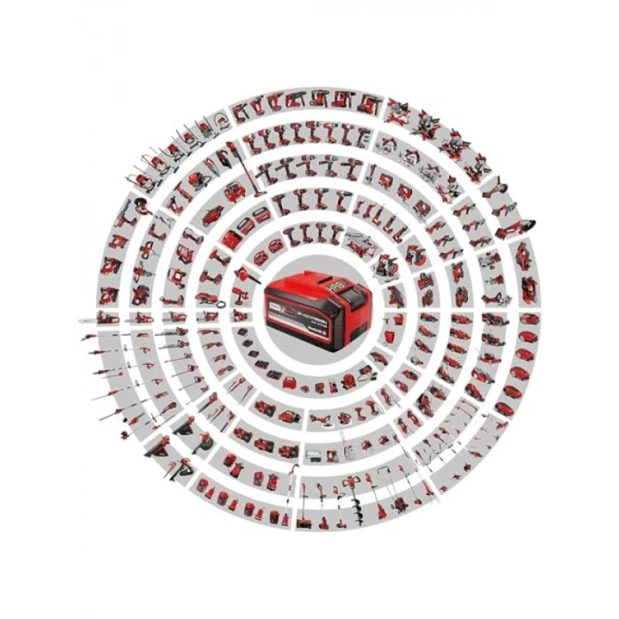 Akülü Kül Süpürgesi, 18V 100 mbar Emiş Gücü