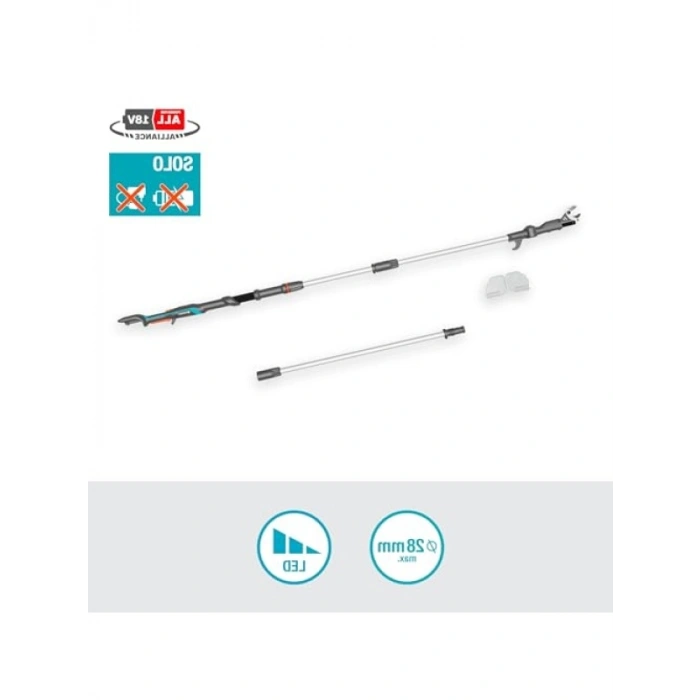 Akülü Teleskopik Yüksek Dal Makası