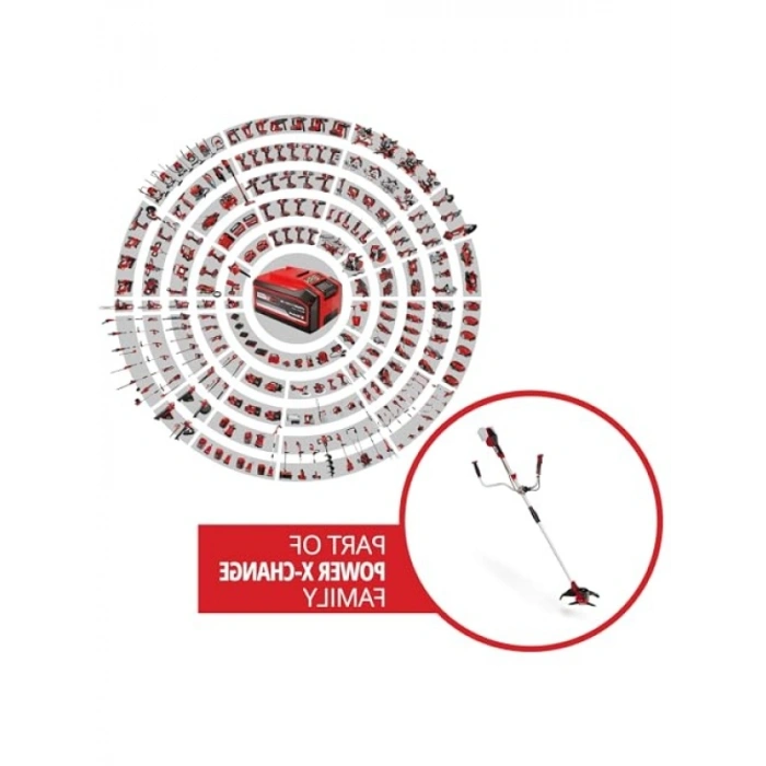 Akülü Tırpan, 36V Power X-Change Sistemi