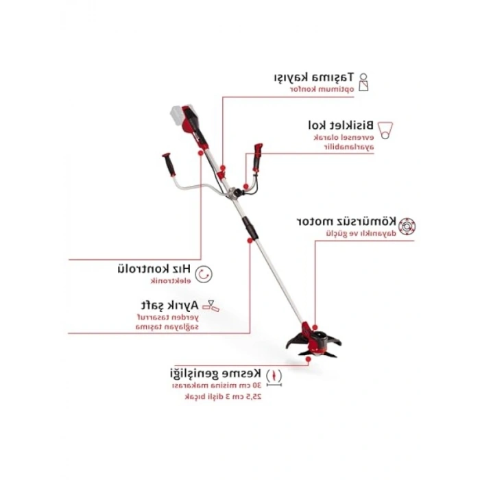 Akülü Tırpan, 36V Power X-Change Sistemi