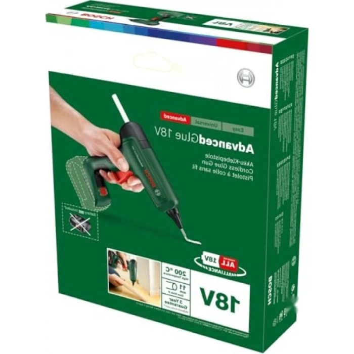 Akülü Tutkal Tabancası, 18V, Çift Sıcaklık Modu