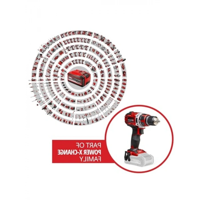 Akülü Vidalama Aleti - 18V, 50 Nm, 2 Vites