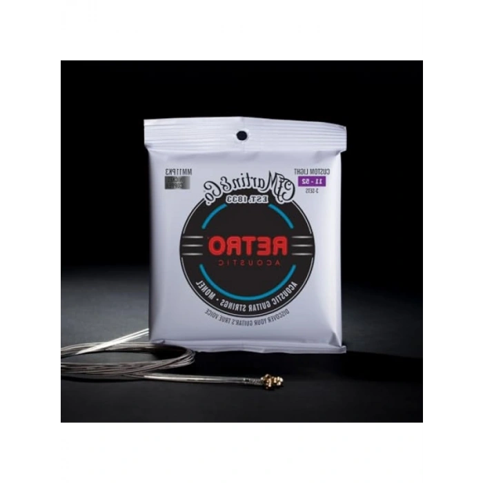 Akustik Gitar İçin Özel Işık Monel Tel Seti