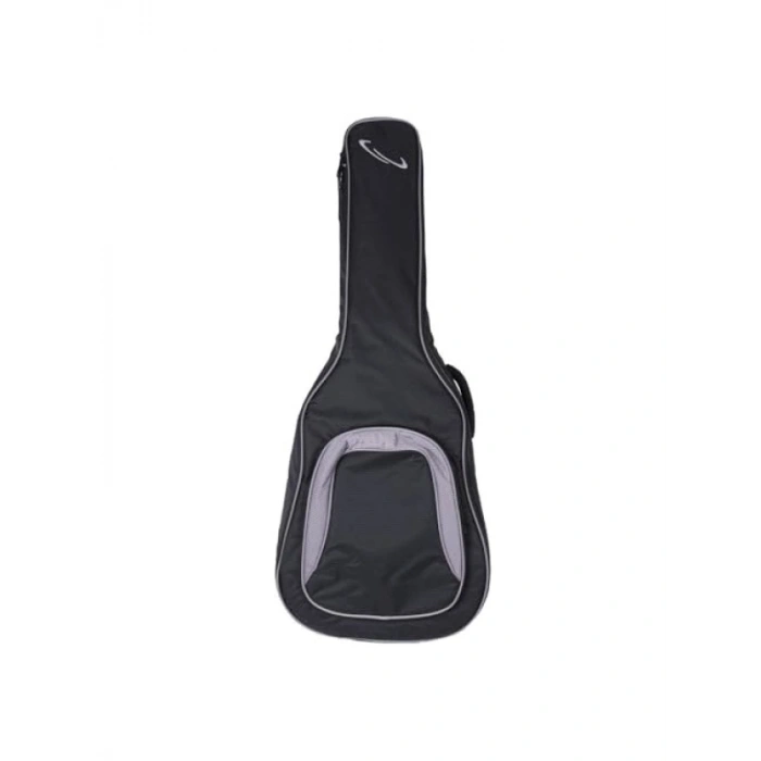 Akustik Gitar için Siyah-Gri Gigbag
