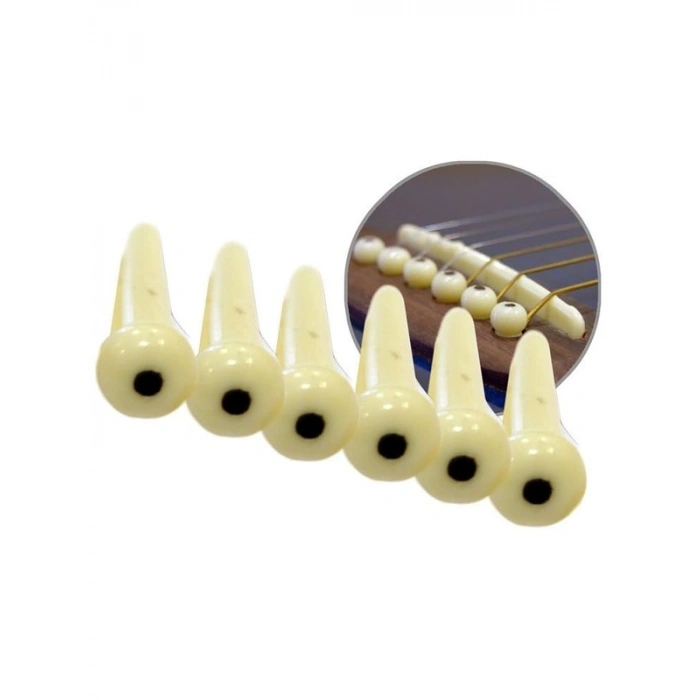 Akustik Gitar Pimi Seti, 6 Adet ile Müzik Aksesuarı