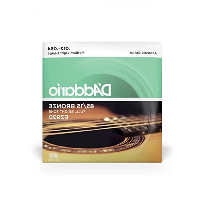 Akustik Gitar Teli - 012 Ölçü, 85-15 Karışımı, Orta Kalınlık