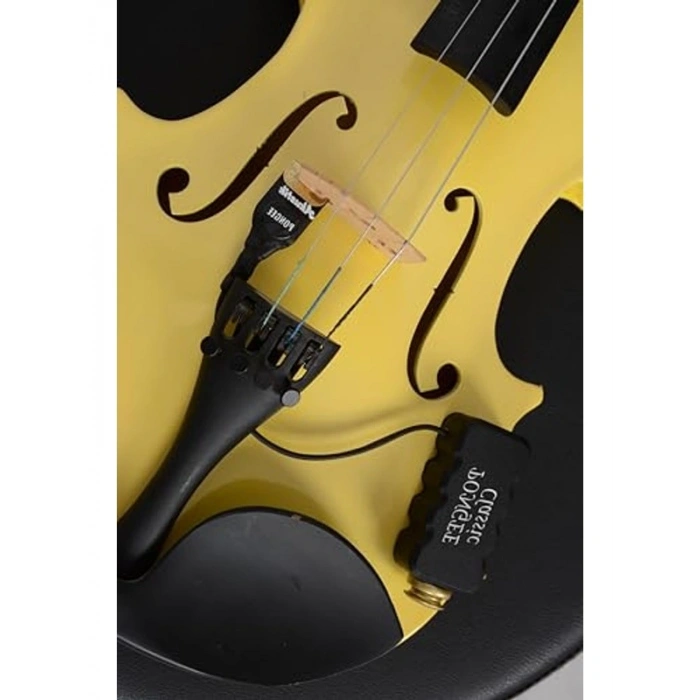 Akustik Keman İçin Piezo Temaslı Manyetik Pickup - 6.35mm Jak