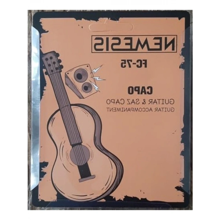 Akustik Klasik Electro Guitar Capo, Beyaz Renk ile Estetik