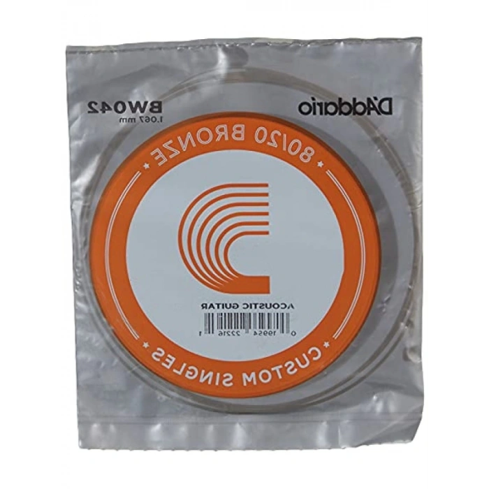 Akustik Tek Tel, 80/20 Bronze Wound, 042