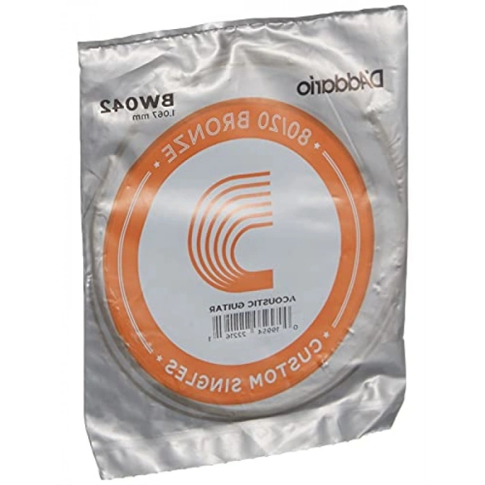 Akustik Tek Tel, 80/20 Bronze Wound, 042