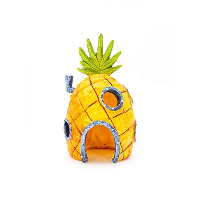 Akvaryum Süsü - Ananas Evi, Büyük Boy, Resmi Lisanslı