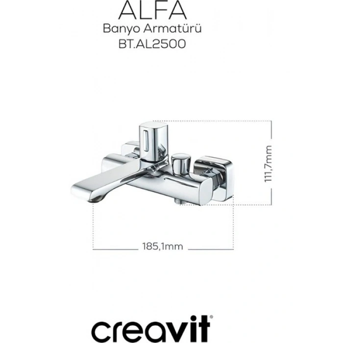 Alfa Batarya Seti 3’lü Banyo-Lavabo-Eviye