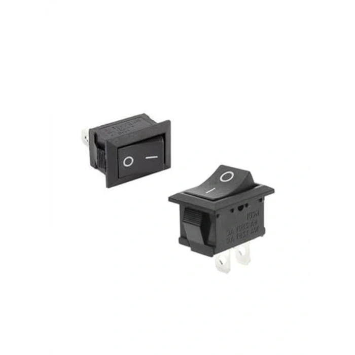 Alkatronik 2 Pin On Off Anahtar Switch Mini Buton 5a 220v Ac 10a 125v Kcd1