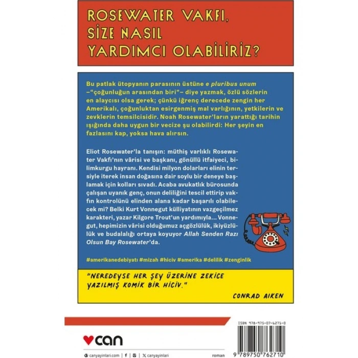 Allah Senden Razı Olsun Bay Rosewater - Kurt Vonnegut