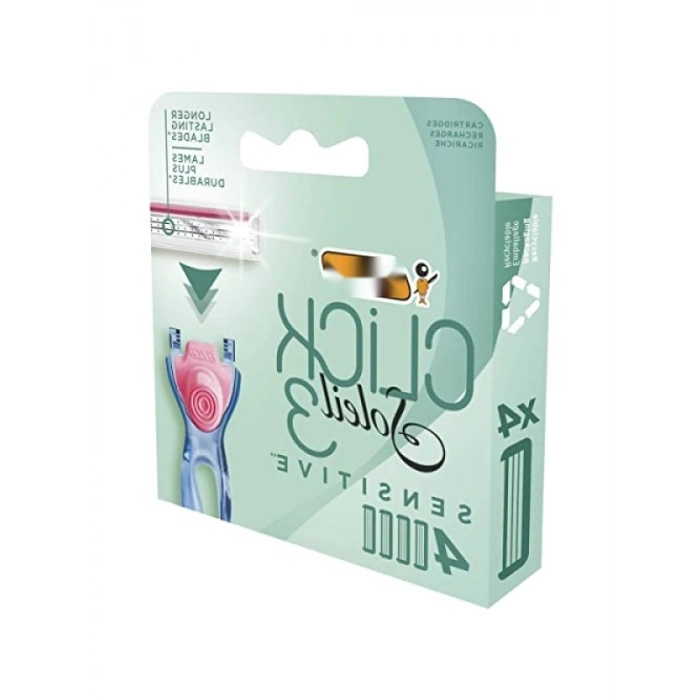 Aloe Vera ile Zenginleştirilmiş 4lü Yedek Kadın Tıraş Bıçağı Seti