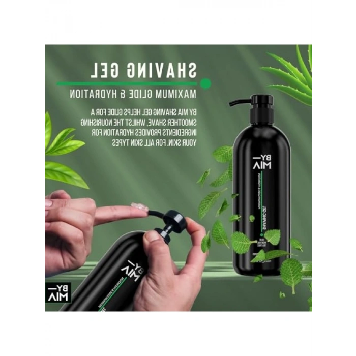 Aloe Vera ve Çay Ağacı Yağı ile Zenginleştirilmiş Traş Jeli - 750 ml