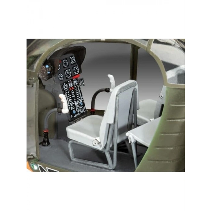 Alouette II Uçak Model Seti - Detaylı Tasarım